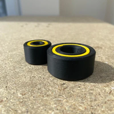 6mm BBs - Parametric - Double Roll Ball Bearing (Vòng bi 2 dãy bi 6mm)