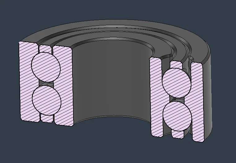 6mm BBs - Parametric - Double Roll Ball Bearing (Vòng bi 2 dãy bi 6mm) - Image 3
