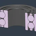 6mm BBs - Parametric - Double Roll Ball Bearing (Vòng bi 2 dãy bi 6mm) - Thumbnail 3