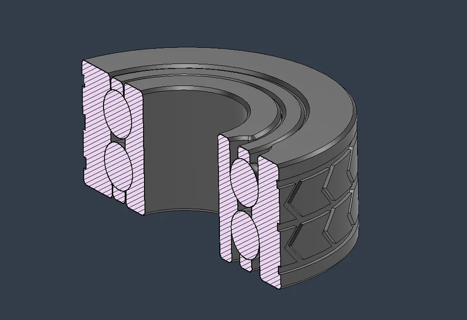 6mm BBs - Parametric - Double Roll Ball Bearing (Vòng bi 2 dãy bi 6mm) - Image 4