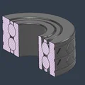 6mm BBs - Parametric - Double Roll Ball Bearing (Vòng bi 2 dãy bi 6mm) - Thumbnail 4
