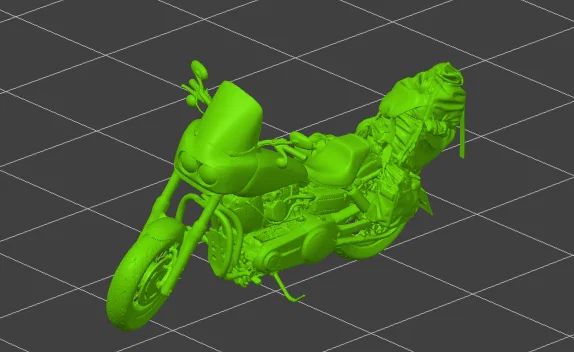 Mô hình 3D xe phân khối lớn Harley Davidson cho người đam mê - Image 1