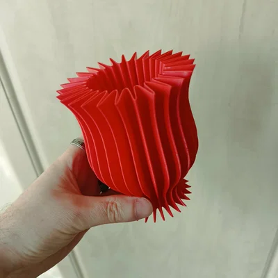 Mẫu lọ hoa 3D độc đáo in theo chế độ vase-mode nghệ thuật
