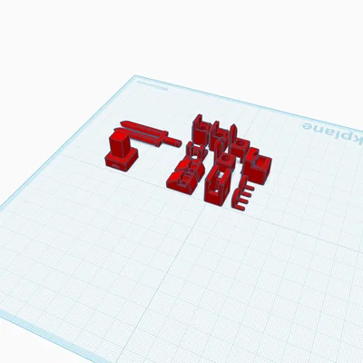 Mô hình lắp ráp Glitch 13 - Phong cách độc đáo cho tín đồ in 3D