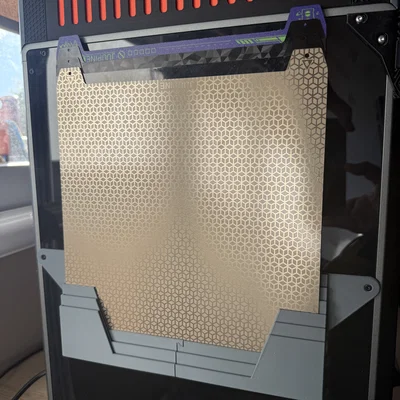 V2 - Giá gắn hông giữ build plate cho Creality K1C