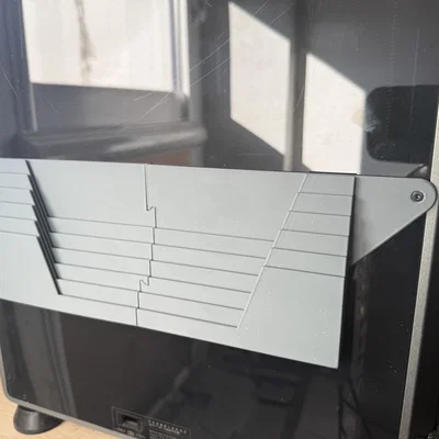 V2 - Giá gắn hông giữ build plate cho Creality K1C