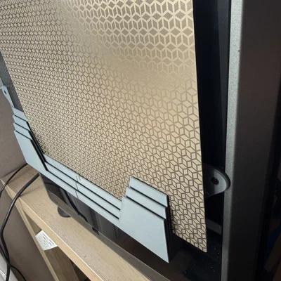 V2 - Giá gắn hông giữ build plate cho Creality K1C