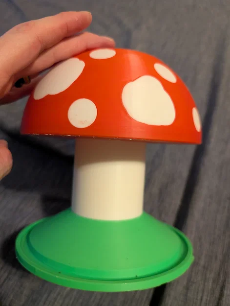 Chậu trồng cây hình nấm (Desktop Mushroom Planter) xinh xắn cho bàn làm việc - Image 6