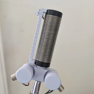 Cuộn tải (Loading coil) cho anten vertical với tiếp điểm trượt