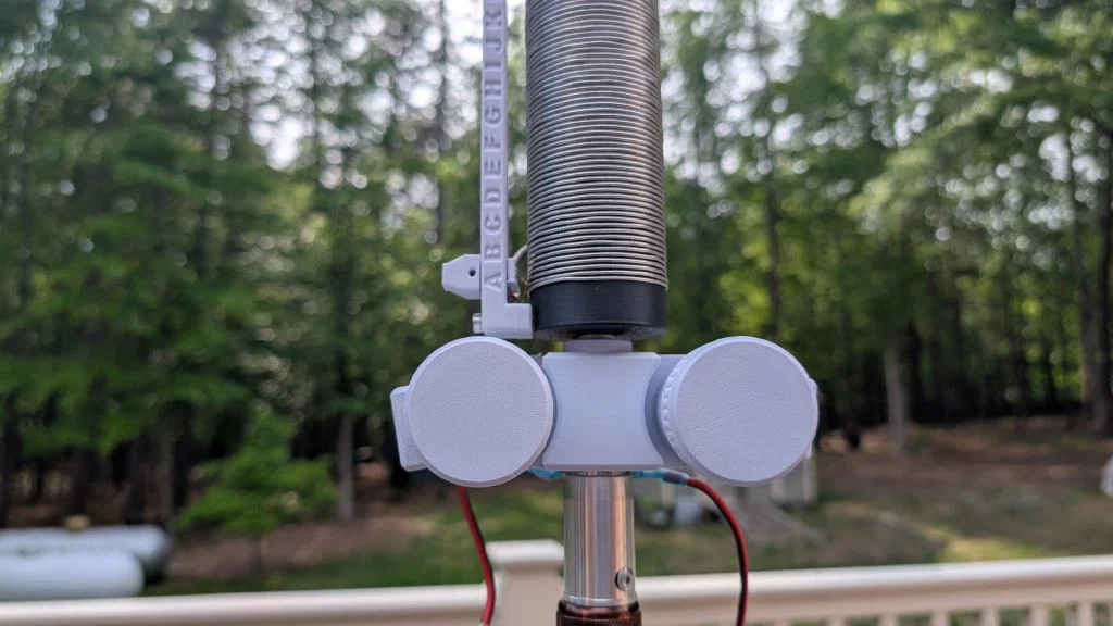 Cuộn tải (Loading coil) cho anten vertical với tiếp điểm trượt - Image 3