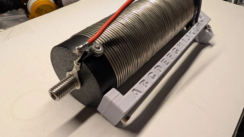 Cuộn tải (Loading coil) cho anten vertical với tiếp điểm trượt - Image 6