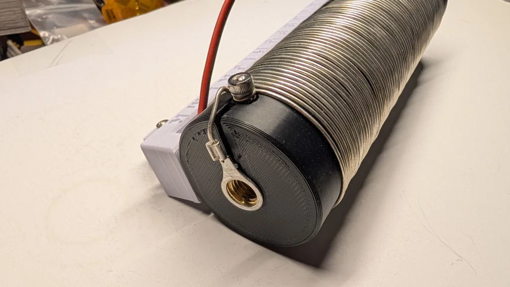 Cuộn tải (Loading coil) cho anten vertical với tiếp điểm trượt - Image 7