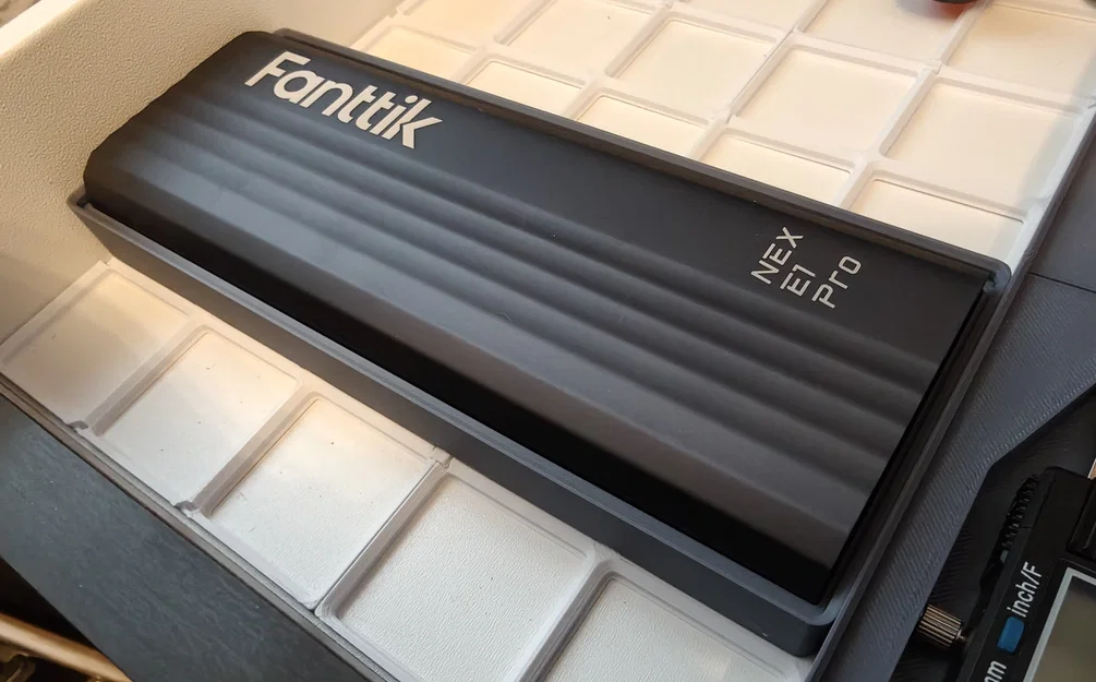 Khay Gridfinity cho Fanttik NEX E1 Pro (nằm phẳng, vừa hộp) - Image 1