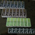 Hộp thuốc (pill box) / medication organizer với các hộp ngăn kéo rút rời - Thumbnail 2