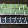 Hộp thuốc (pill box) / medication organizer với các hộp ngăn kéo rút rời - Thumbnail 5