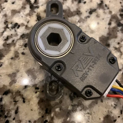 Adapter 8mm REX cho REV Robotics Throughbore Encoder - In 3D hiệu quả