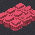 Mô hình tòa nhà lắp ghép 3D cho Boardgame Publicidade - Thumbnail 6