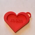 Móc khóa trái tim Ngày của Mẹ - Thumbnail 2