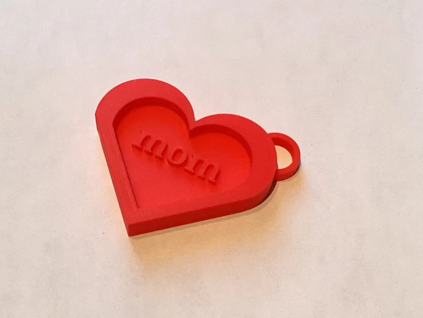 Móc khóa trái tim Ngày của Mẹ - Image 3