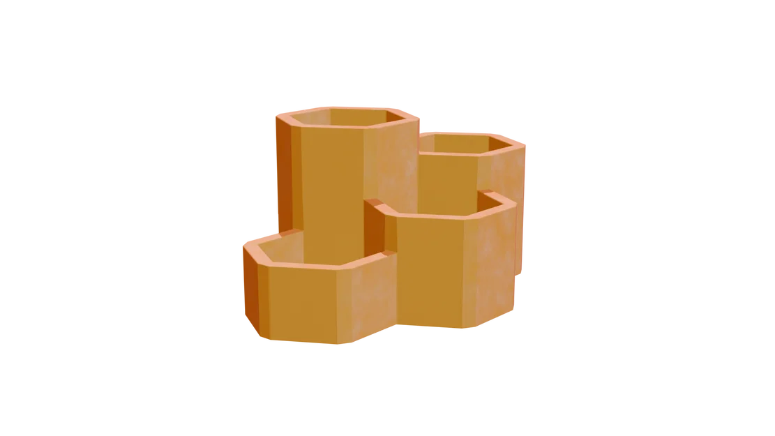 Chậu cây tổ ong (Honeycomb Plant Pot) - Image 1