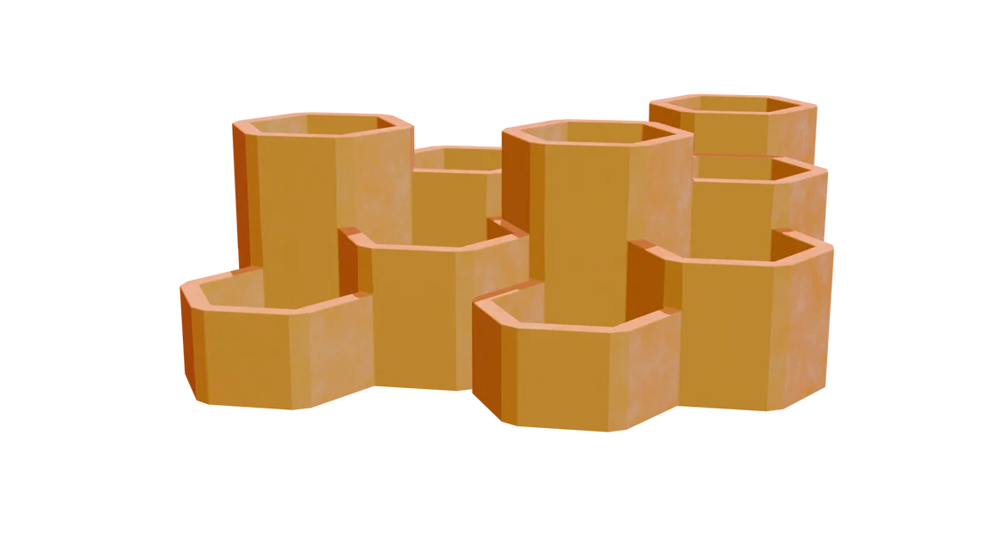 Chậu cây tổ ong (Honeycomb Plant Pot) - Image 2
