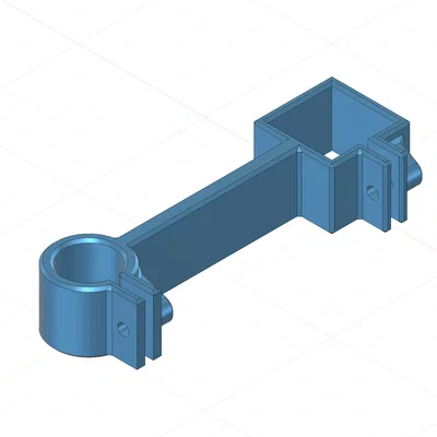 Giá đỡ mỏ hàn cho máy Arbor Press (Harbor Freight) 3D