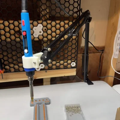 Ngàm 3D gắn mỏ hàn vào tay đỡ (Tmu Fraks) cho dự án DIY