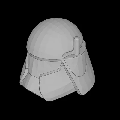 Nón bảo hộ Minifig LEGO Compatible (7250.dat) SW Clone Commander