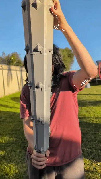 Kanabo – Chùy Khổng Lồ Có Thể Kéo Dài (Extending Giant Club) - Image 2