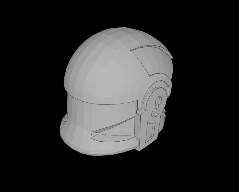Mũ bảo hiểm phi công Clone Pilot tương thích Lego (File in 3D) - Image 1
