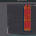 Gridfinity - Khay giữ kéo (Remix sửa model gốc, không thêm lỗ nam châm) - Thumbnail 1