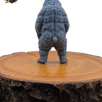 Black Bear - MGM Print-Ready Mini (Gấu Đen) | Miniature in 3D