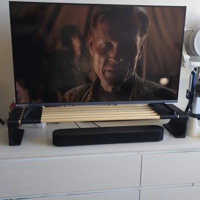 Elevio Stand – Kệ nâng TV tối giản & khay sắp xếp gọn gàng