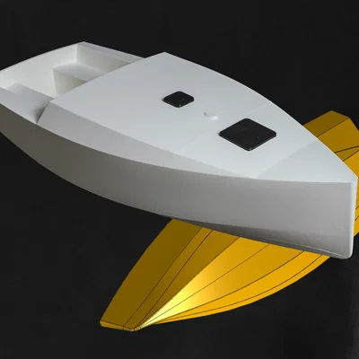 Thân du thuyền mô hình GLOBE 5.80 tỉ lệ 1:10 (Model Yacht Hull)