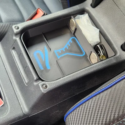 Khay organizer hộc giữa Volkswagen Mk8 Golf (Center Console Organizer)