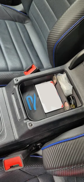 Khay organizer hộc giữa Volkswagen Mk8 Golf (Center Console Organizer) - Image 3
