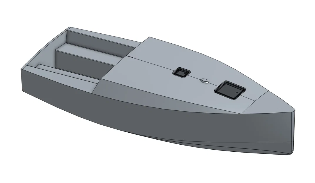 Thân thuyền yacht mô hình GLOBE 5.80 tỉ lệ 1:30 - Image 4
