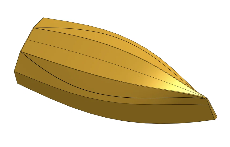 Thân thuyền yacht mô hình GLOBE 5.80 tỉ lệ 1:30 - Image 5