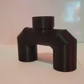 Cổ hút universal 40mm cho motorcycle - Thumbnail 1