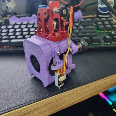 Ngàm Gắn HGX lite cho DragonBurner trên Máy in 3D V-Wheel