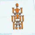 Mô hình nhân vật khớp nối Dummy 7 in 3D linh hoạt và độc đáo - Thumbnail 2
