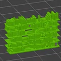 Mô hình kệ sách 3D trang trí tinh xảo (MODELLINO DI ARREDO GT2) - Thumbnail 1