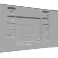 Mô hình kệ tủ trang trí nội thất GT4 (File 3D thiết kế chuyên nghiệp) - Thumbnail 2