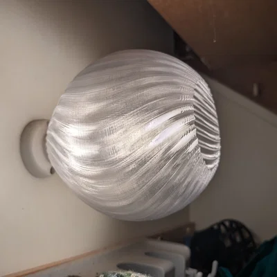 Chụp tán sáng (diffuser) đèn batten cho đui bóng B22