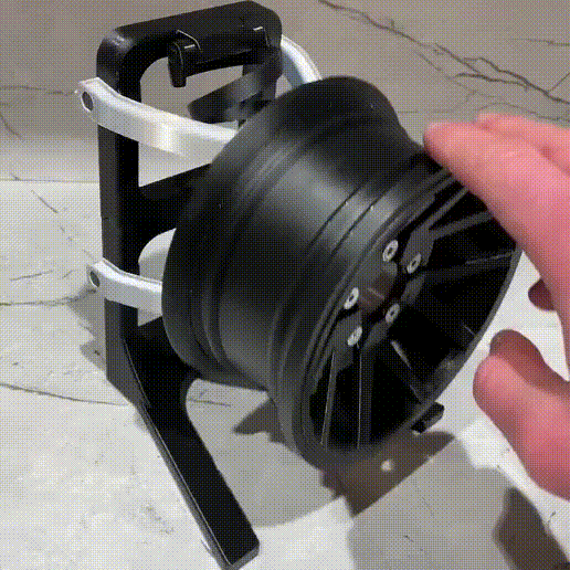 Kệ để Headphone Bánh Xe (Wheel headphone stand) - Image 2