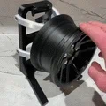 Kệ để Headphone Bánh Xe (Wheel headphone stand) - Thumbnail 2