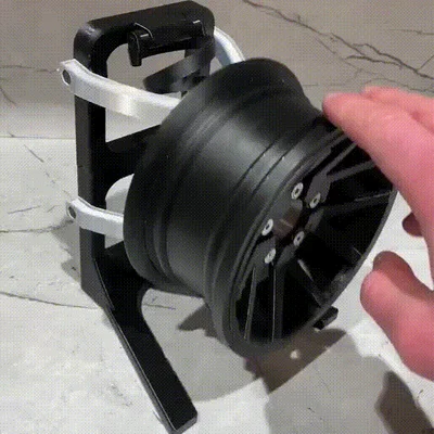 Kệ để Headphone Bánh Xe (Wheel headphone stand)