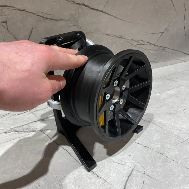 Kệ để Headphone Bánh Xe (Wheel headphone stand) - Image 4
