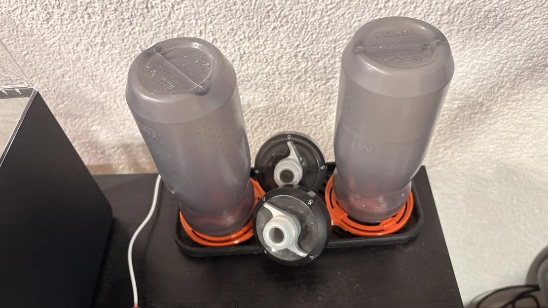 Bộ giá đỡ và làm khô bình nước in 3D tiện lợi (Double Bottle Dryer) - Image 2