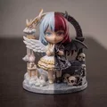 Chibi Đền Thờ Thiên Thần & Ác Quỷ 70mm – Mô Hình Fantasy Đôi - Thumbnail 2